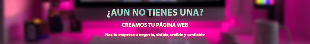Creamos tu pagina web