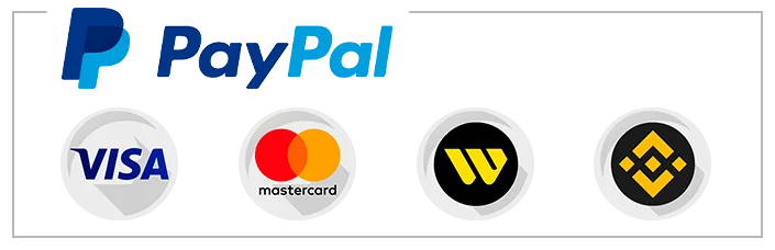 Medios-de-Pago-Visa-MasterCard-PayPal-Western-Union-Binance - Gazu-Technology