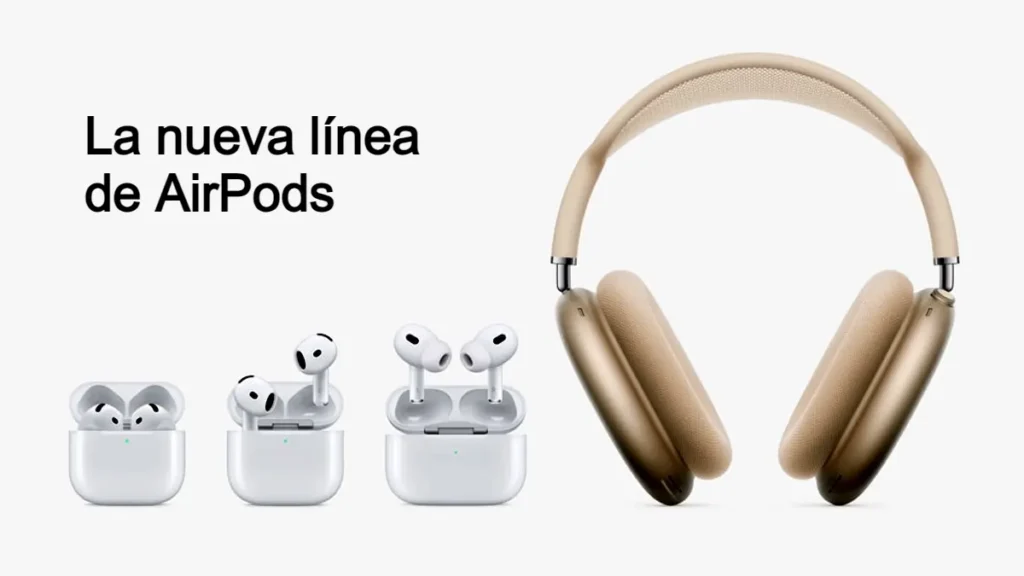 Apple presenta AirPods 4 y AirPods Pro 2: sonido y salud auditiva