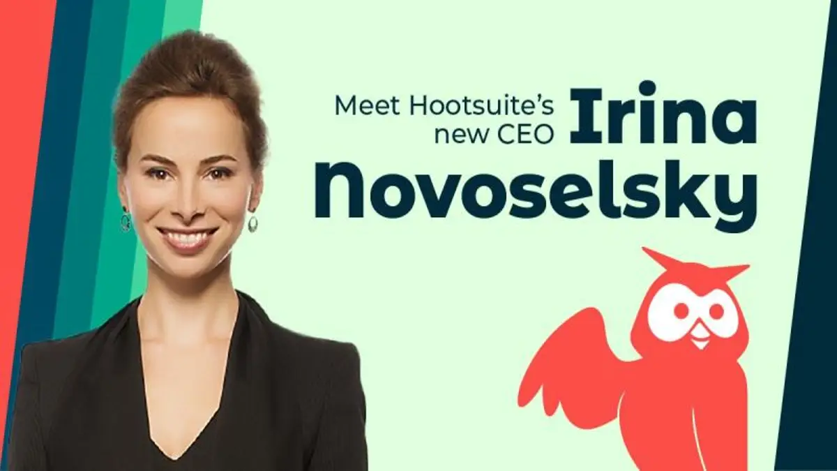 Hootsuite nombra a Irina Novoselsky como su nueva CEO