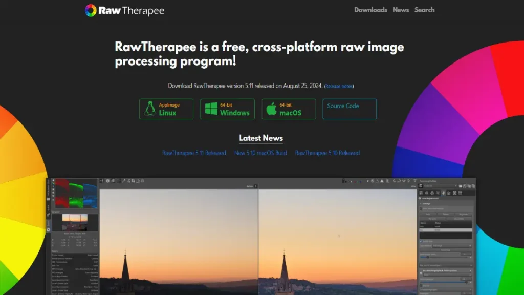 RawTherapee: Alternativas a Photoshop para editar imágenes gratis