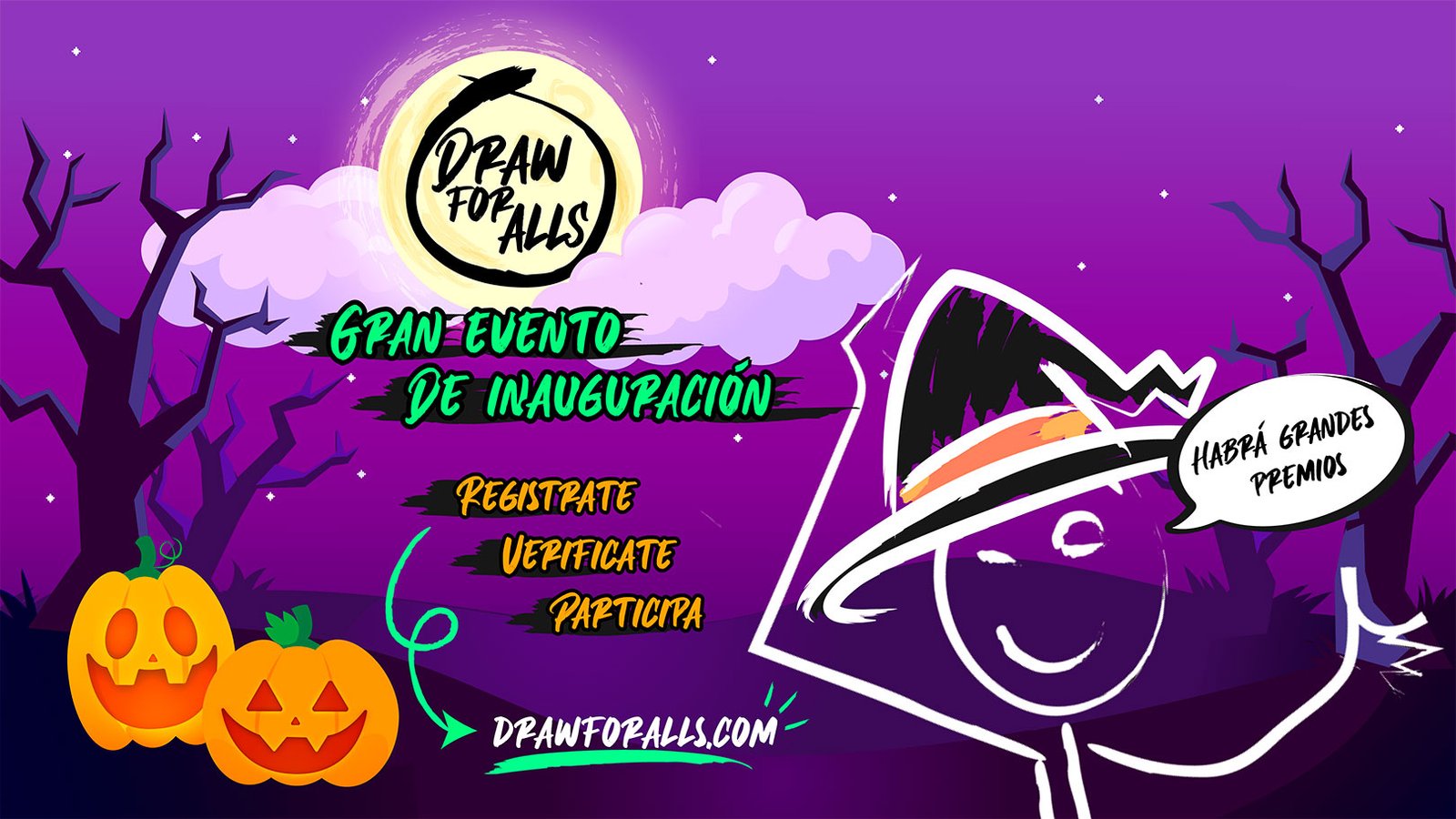 Drawforalls - Evento de Halloween CreepyEvent