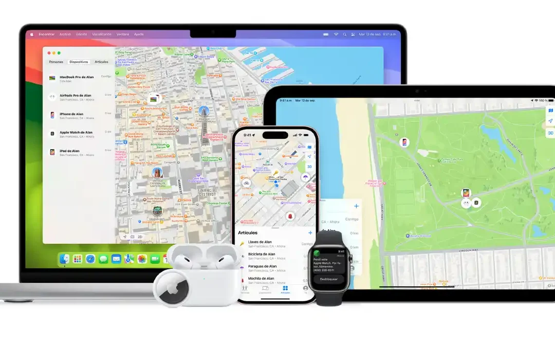 App Encontrar de Apple: comparte ubicación segura