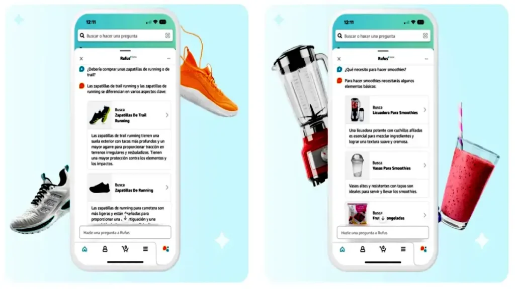 Rufus: el asistente de Amazon con IA generativa