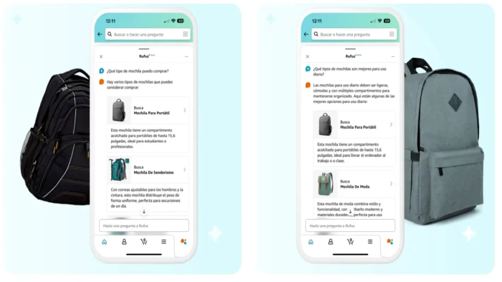 Rufus: el asistente de Amazon con IA generativa