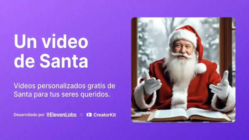 Cómo Hacer un Video de Santa Usando CreatorKit