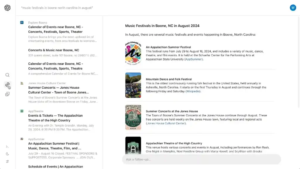SearchGPT: La Nueva era de búsqueda gratuita 2 SearchGPT: La Nueva era de búsqueda gratuita