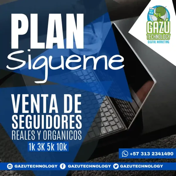 Plan Sígueme | Seguidores para Redes Sociales