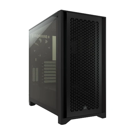 Corsair 4000D Airflow - Gabinete ATX semitorre para PC con vidrio templado