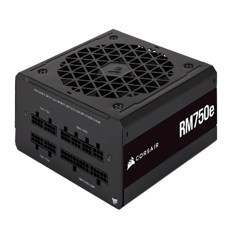 Corsair Fuente de alimentación totalmente modular de bajo ruido RM750e