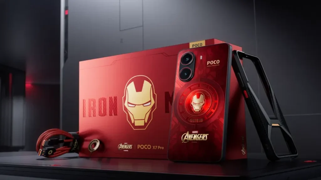 POCO X7 Pro Iron Man Edición Especial: Innovación y Estilo