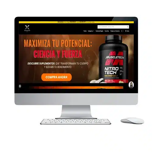 Diseño Web Profesional en Colombia 4 Diseño de tienda virtual y e-commerce para XMASTER GYM realizado por la agencia Gazu Technology en Ibagué.