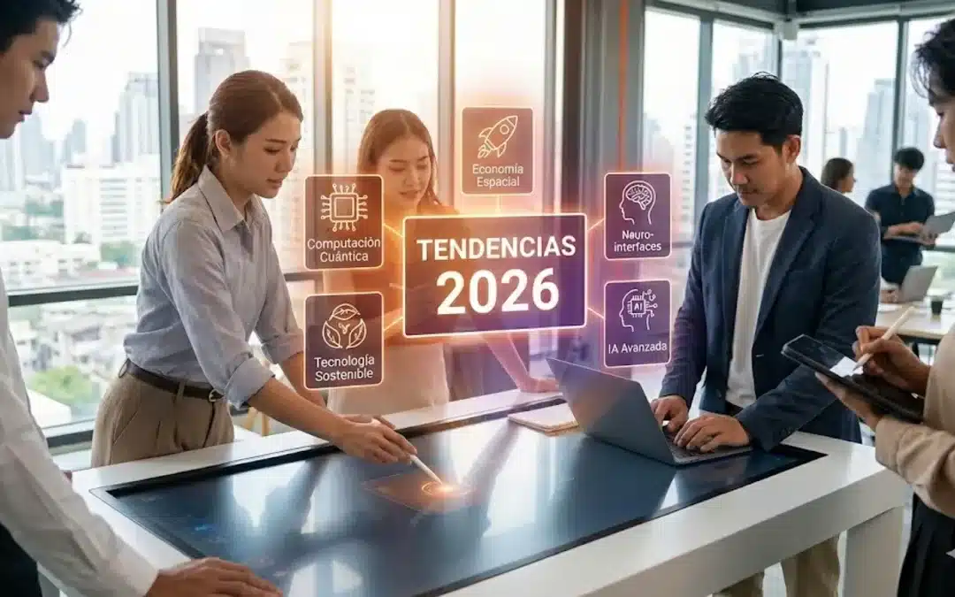 Era digital en 2026: 5 Tendencias Tecnológicas Claves