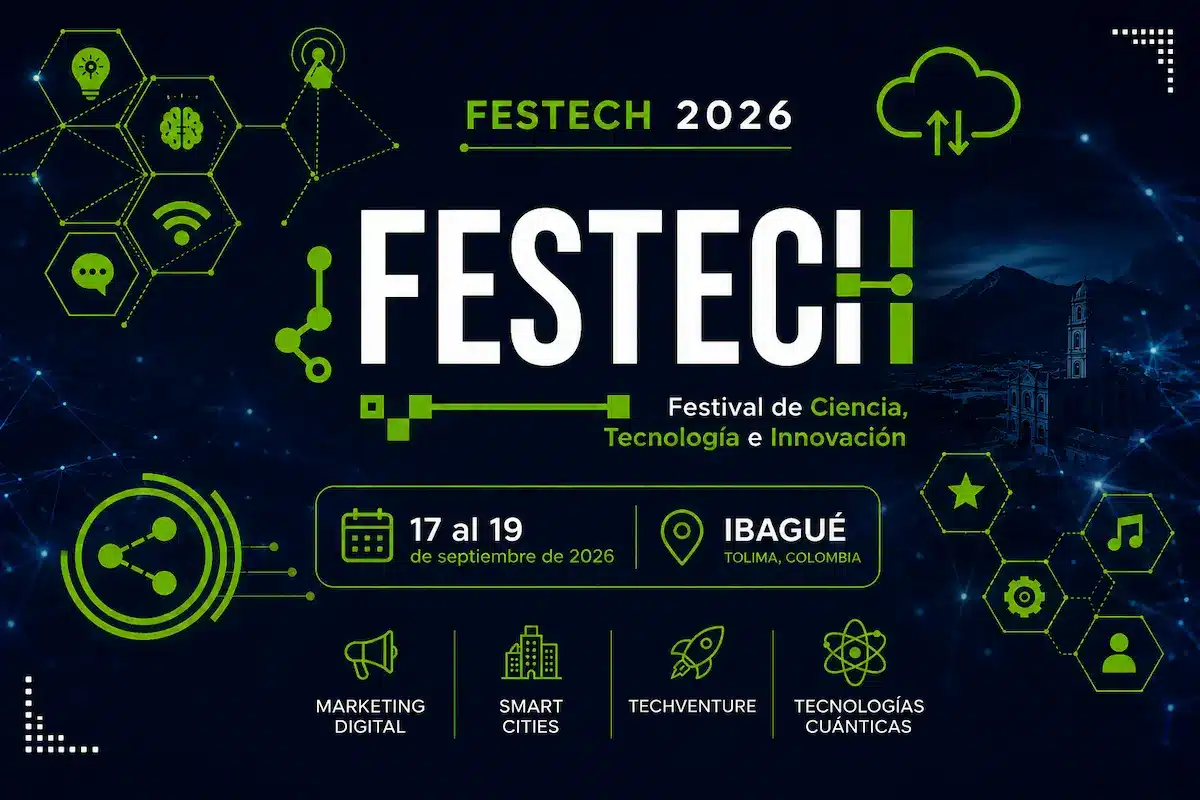FESTECH 2026 en Ibagué, festival de ciencia, tecnología e innovación