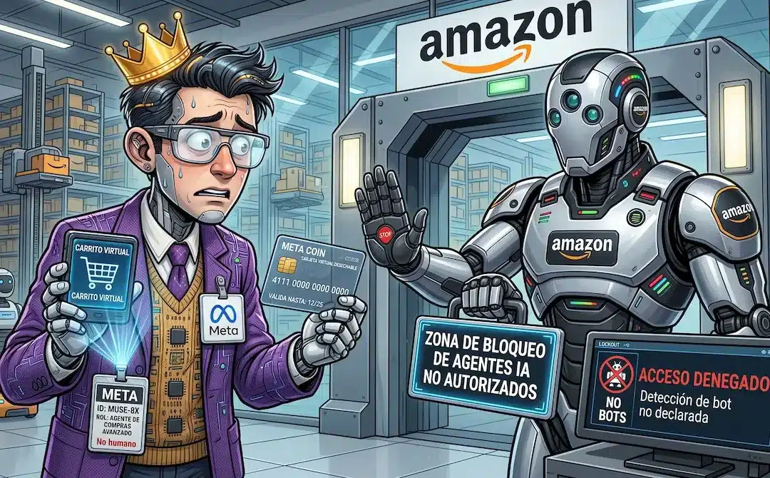 Agente de IA Muse: El error que desató el bloqueo de Amazon