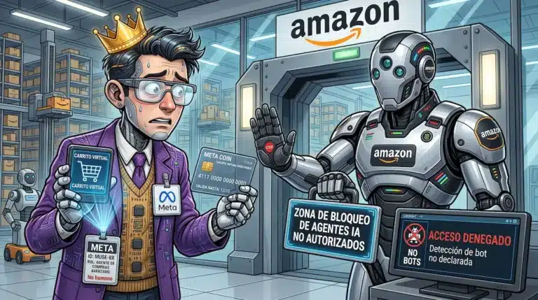Agente de IA Muse: El error que desató el bloqueo de Amazon