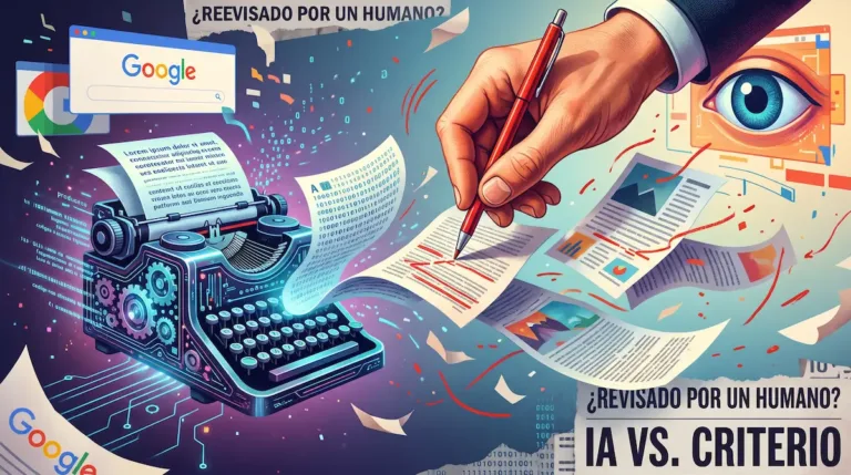Contenido con IA: Qué Pide Google Revisar a Mano Antes de Publicar